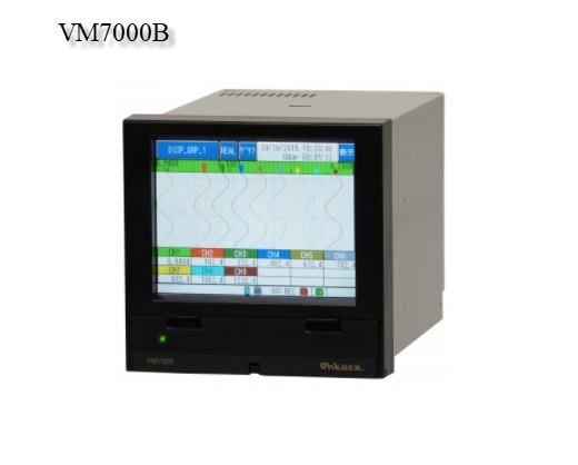 Bộ hiển thị nhiệt độ, điện áp, dòng điện có đèn báo VM7000B Ohkura