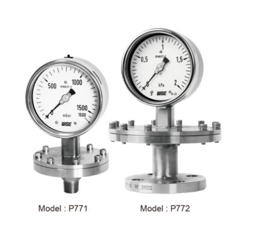 Đồng hồ đo áp suất p771, p772, p790 của wise - wise vietnam