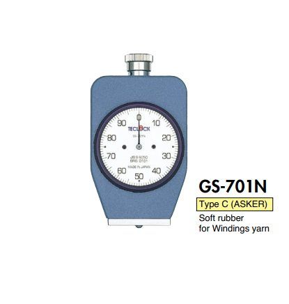 dụng cụ đo độ cứng cao su teclock GS-701N, GS-701G, GS-702N, GS-702G, GS-703N, teclock vietnam