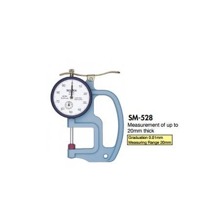 Dụng cụ đo độ dày teclock SM-112-40g, SM-112-80g, SM-112P, SM-528, SM-528LS, SM-528LW, teclock vietnam