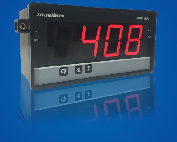 Masibus 408-2IN, 408-1IN Indicator cum On-Off Controller - Masibus vietnam